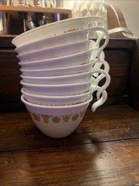 Corelle Butterfly Gold Cups